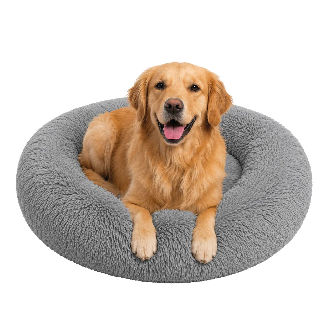Cama Antiestrés Funda Desmontable Gris - Image 3