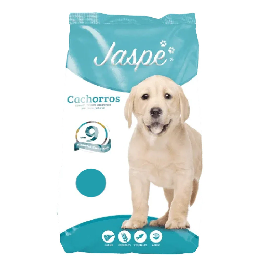 Alimento Jaspe Perro Cachorro