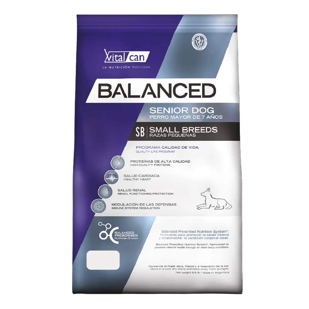 Alimento Balanced Perro Adulto Senior Pequeño